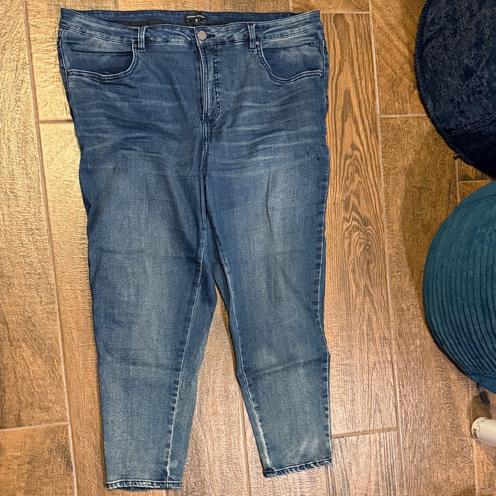 Universal Standard Seine High-rise Skinny Jeans - Blue